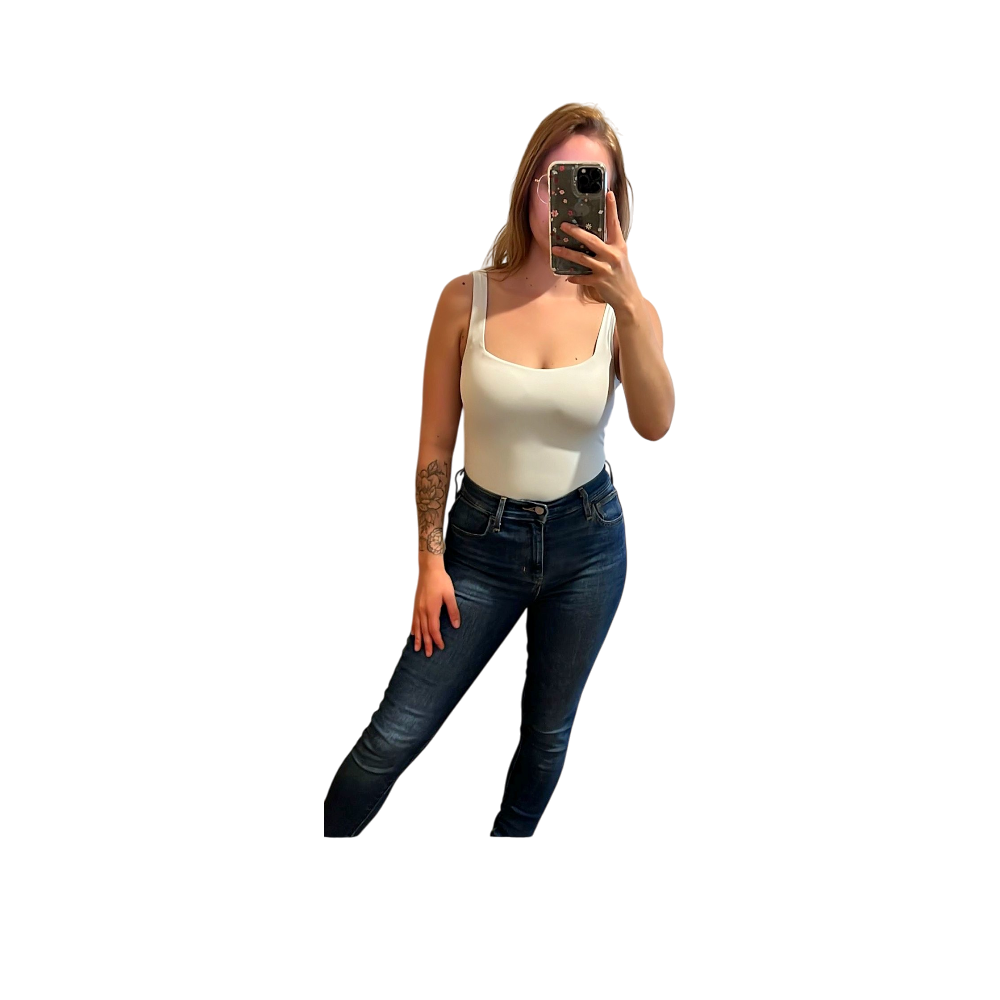 Baby blue bodysuit