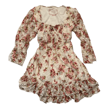 Floral lace dress