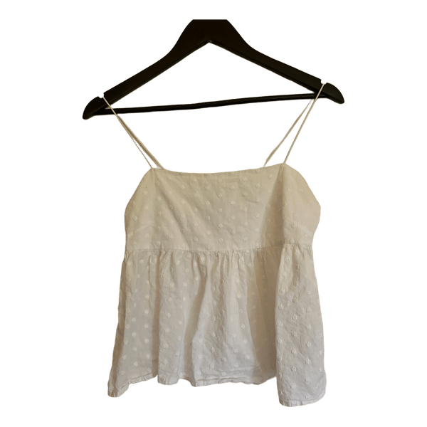 Envii white strap top