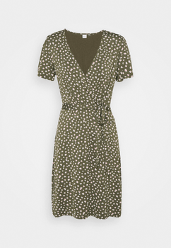 Green t-shirt dress
