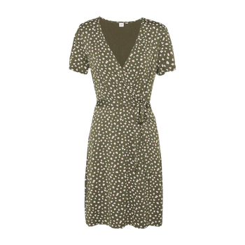 Green t-shirt dress