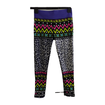 Moniväriset kuviolliset leggingsit
