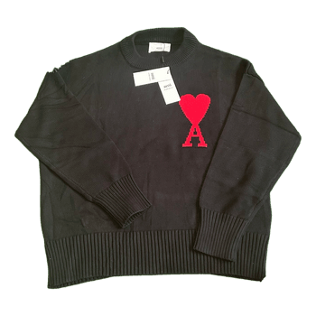 Ami Paris black sweater