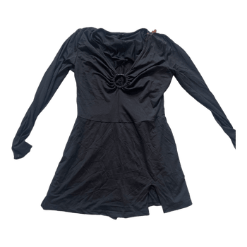 Black long sleeve jumpsuit