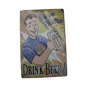 Kultainen metallinen kyltti