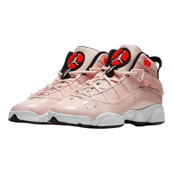 Pink Jordan sneakers