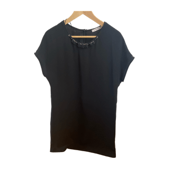 Mango Black Dress