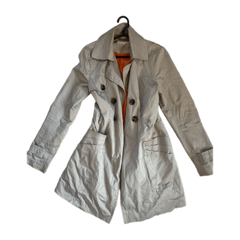 Beige trenssitakki naisille