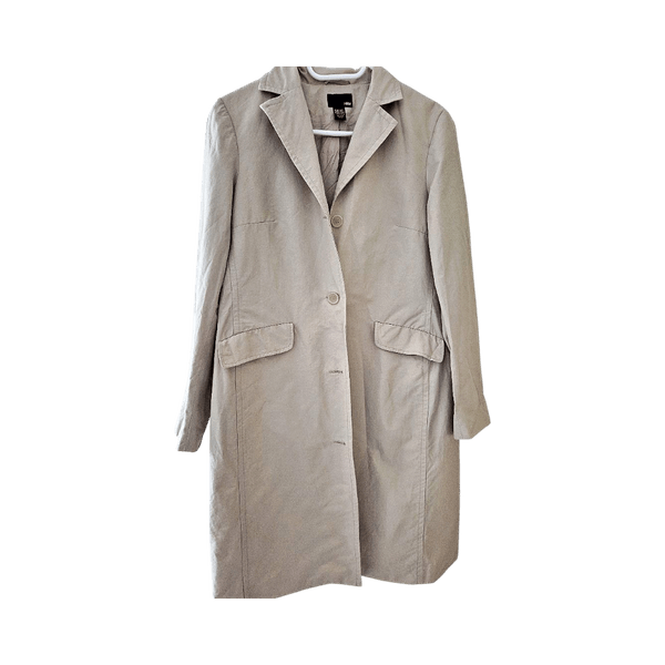 beige syystakki