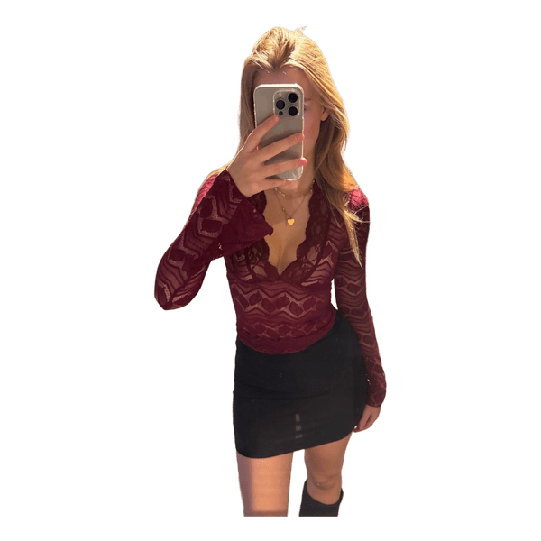 Blonde bluse