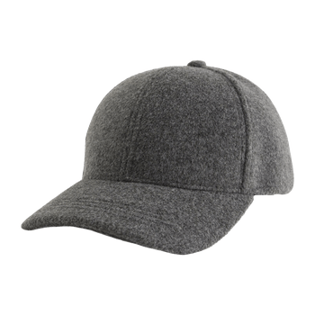 Grey knitted beanie