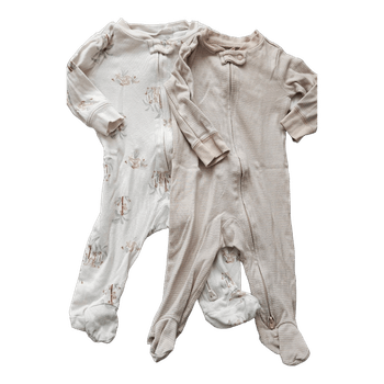 Carter's vauvojen haalarit x 2 beige neutraali