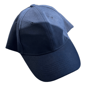 Navy blue baseball cap