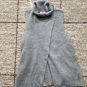 Harmaa mohairneule S