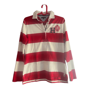 Tommy Hilfiger striped rugby
