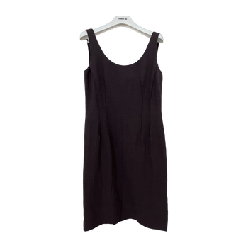 Cerruti 1881 Sleeveless Viscose-linen Dress