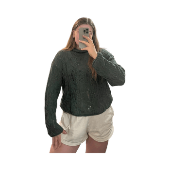 Vihreä vero moda neule