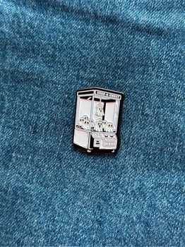 Grab a Ghost Vinyl pin