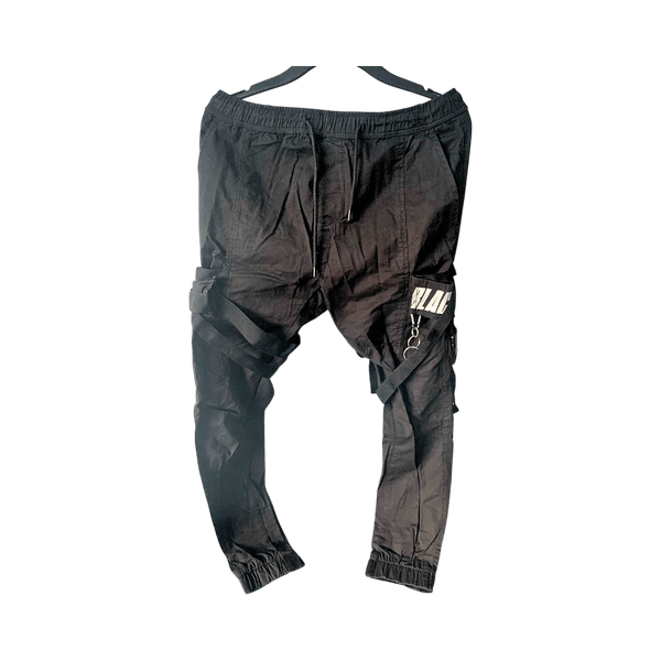 Black cargo pants