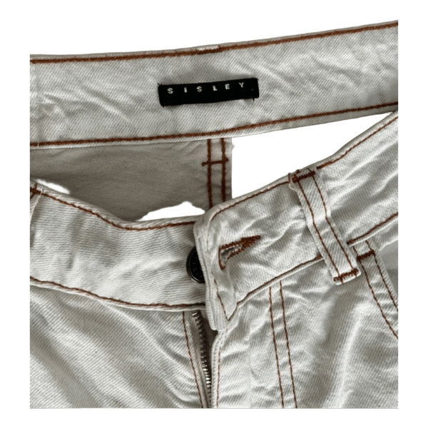 Sisley white jeans
