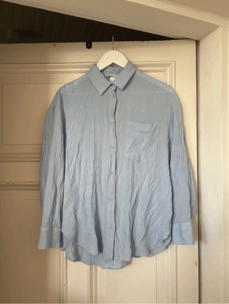H&M Light Blue Blouse / Size 40