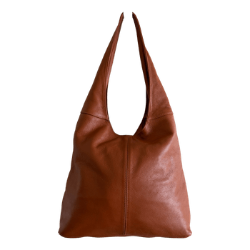 vintage leather hobo shoulder bag