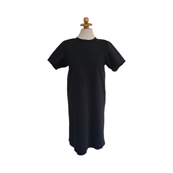 COS Japanese Batwing Sleeve black dress