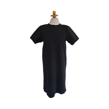 COS Japanese Batwing Sleeve black dress