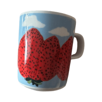 Marimekko Mansikkavuoret muki 2,5dl