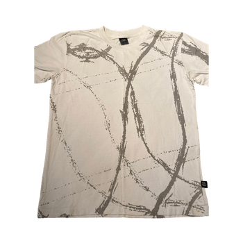 Micmac valkoinen painokuvio t-paita vintage