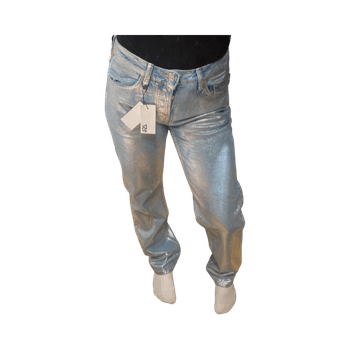 Hopeashimmeriset farkut