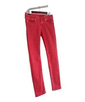 Red/coral G-Star Raw 3301 jeans
