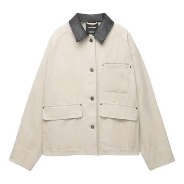 Beige Pull&Bear jakke