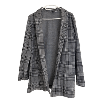 H&M plaid blazer