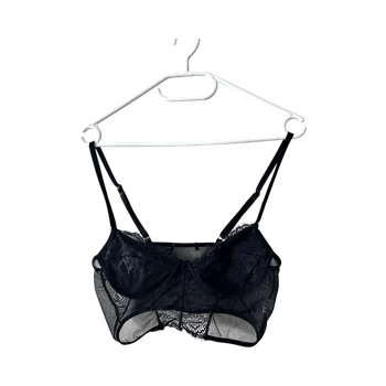 Musta pitsibralette
