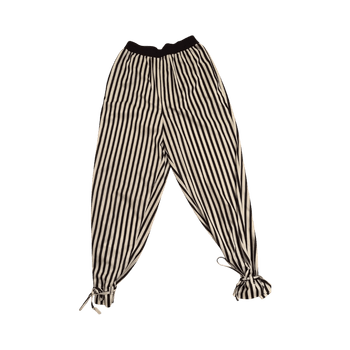 Raidalliset satiinihousut