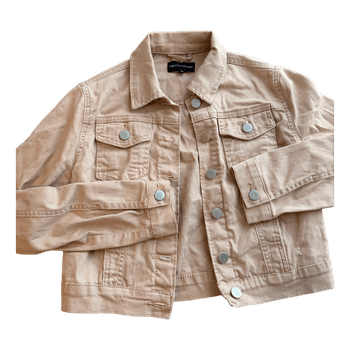 Beige farkkutakki