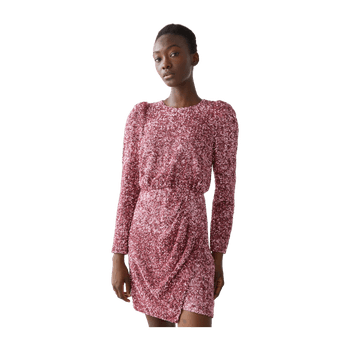 Pink Sequin Dress