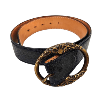 strutsinahkainen vyö