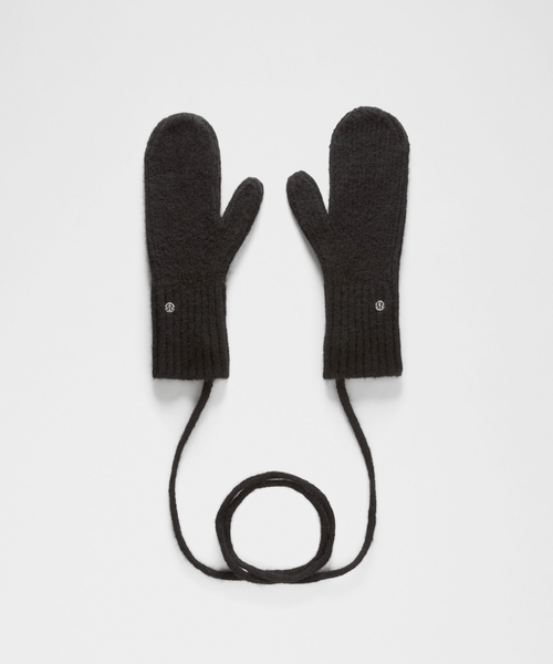 Alpaca wool mittens