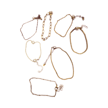 Kultaiset ranneketjut, 7 kpl