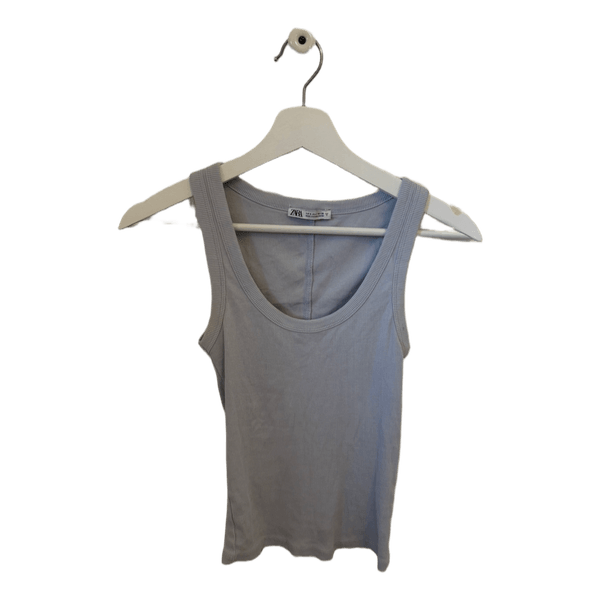 Zara lyseblå tanktop