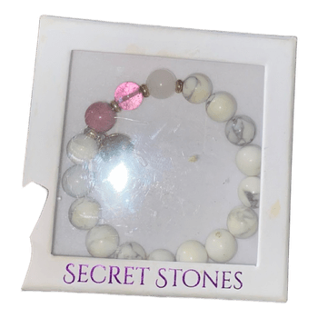 Secret Stones beaded bracelet