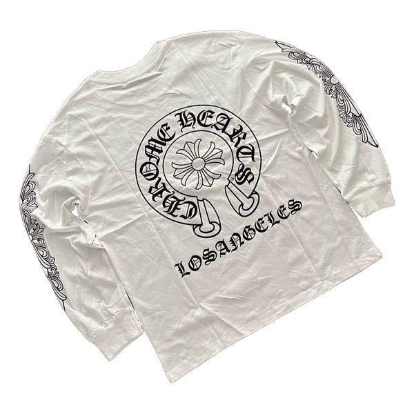 Chrome Hearts white long sleeve