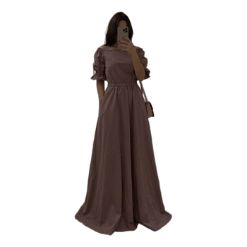 Mauve maxi dress