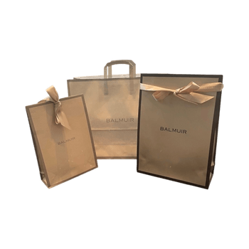 Balmuir lahjalaatikot, silkkinauhat ja paperikassi x 3 kpl