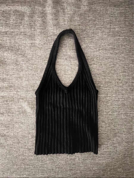 Y2K halterneck toppi