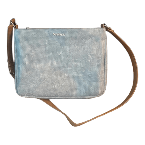 Desigual blue floral handbag