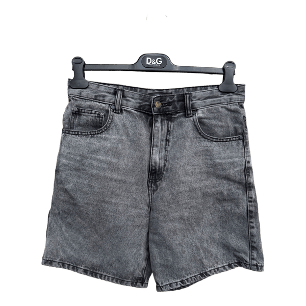 Shorts en jean gris