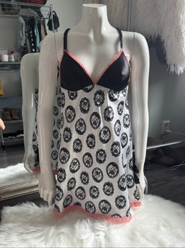 Cat print nightdress